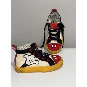 Mickey Mouse Sneaker by Ground Up Sz 10 Shoes Disney Unisex‎ Oh Boy! High Tops